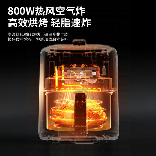 美菱MZG-DY6060（白）电烤炉(空气炸锅) 商品图4