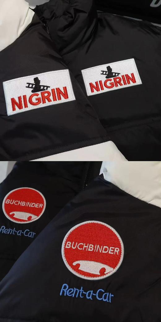 D121827冬季联名款国家队多标羽绒服外套男女同款 商品图10