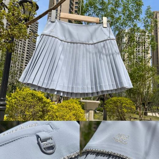 春夏新款女士钻边百褶款来了！W822029-43 商品图0