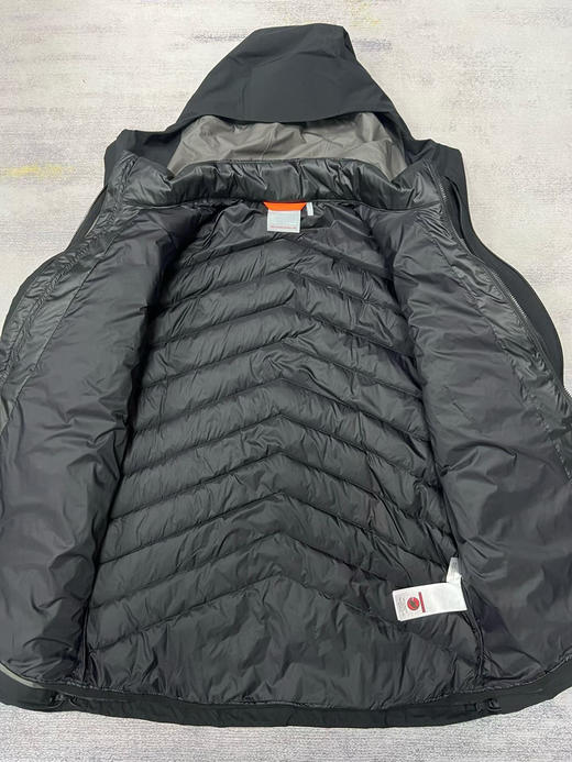 原单正品 MAMMUT猛犸象 三合一羽绒冲锋衣，正品越南原产

黑色S M L XL XXL（偏大） 商品图7