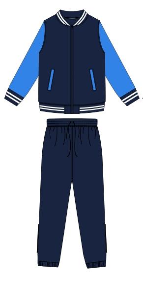 王家井初中——棒球服套装 商品图0