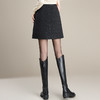 「自」全新升级【铂金会员146/天猫189/差价43】(13351)洛诗琳重工小香风半身裙2025秋冬新款气质亮片包臀裙A字裙 商品缩略图3