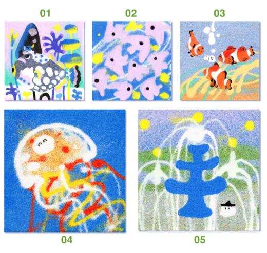 锦江丨菠萝切切丨  《沙画系列》 商品图0