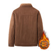 冬季新款棉衣鹿皮绒夹克男棉服男加绒加厚羊羔绒绒外套 商品缩略图3