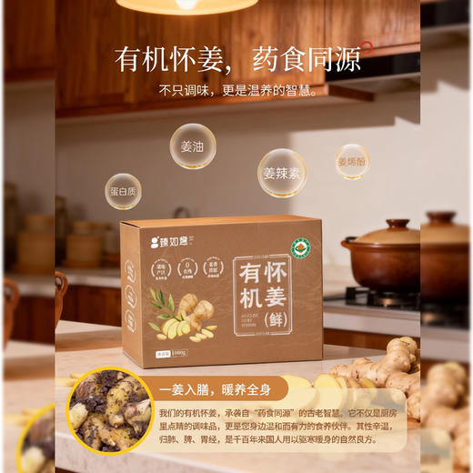 有机鲜怀姜（嫩姜）2斤 商品图5