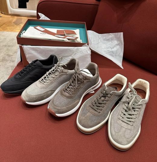 家属福利   重磅渠道  LP新款运动鞋  羊毛针织休闲鞋  Week End Walk城市休闲系带男士运动鞋 商品图1