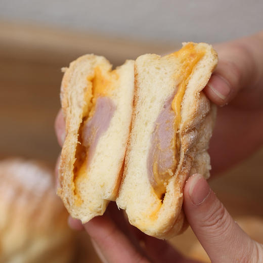 低糖芋泥咸蛋黄面包 商品图1