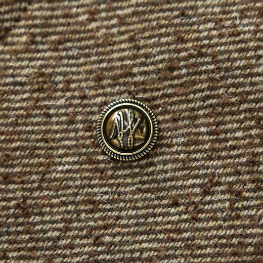 WL 2516309 高雅毛呢知性轻熟复古细纹设计感外套 商品图3