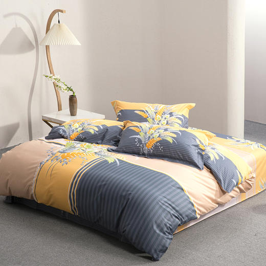 水星家纺全棉抗菌四件套DH热带往事 1.5米床124802 商品图2