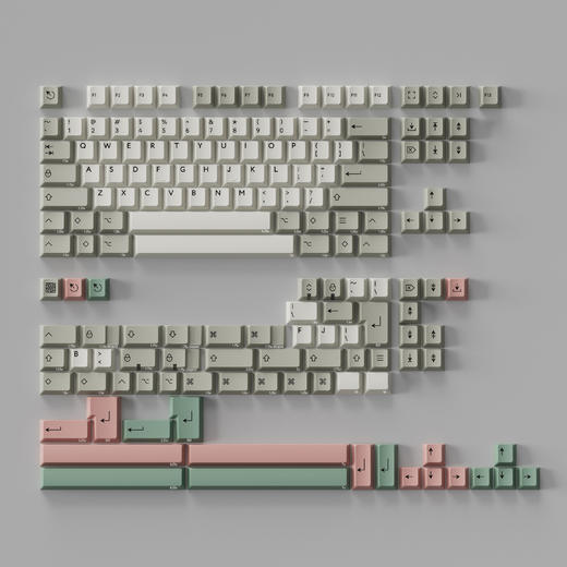 [END] PBTfans 9009 键帽 - KBDFANS