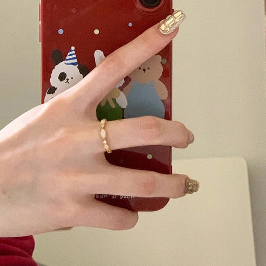 超闪水钻爱心戒指温柔气质高级戒指-纪念日百货门店同款162994124 商品图2