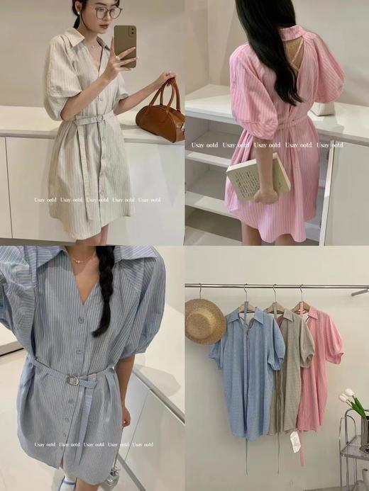 【直播专供款】ENJOY夏季系带工装连衣裙 151044684 商品图0