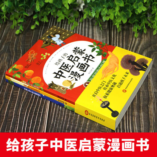 给孩子的中医启蒙漫画书全3册 商品图2