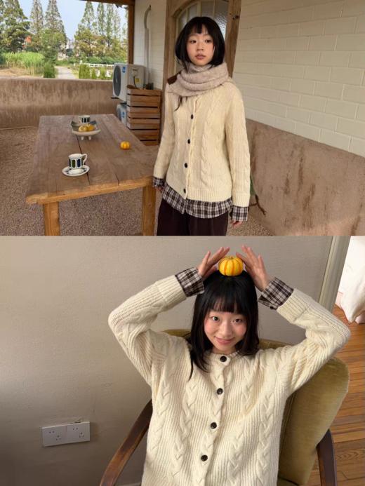 nothe Case布然/NC254205/「暮色柏林」假两件拼接衬衫毛衣 商品图4