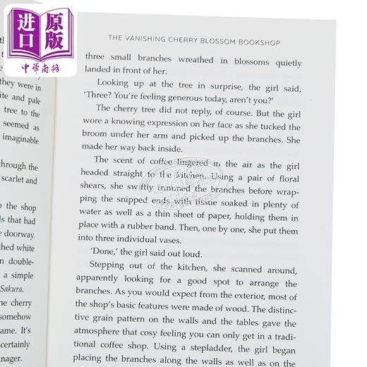 【中商原版】消失的樱花书店 The Vanishing Cherry Blossom Bookshop 英文原版 Takuya Asakura 治愈 商品图2