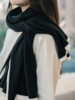重磅级LP58支真丝羊绒混纺老钱风丝羊绒披肩ACF4SAF156 商品缩略图0