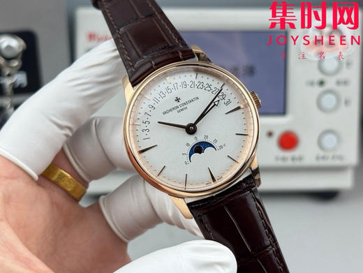 全新升级版 Vacheron constantin 经典之美品鉴江诗丹顿 GR传承系列4010U 逆跳日历款 男士腕表 4010U/000R-B329 商品图1
