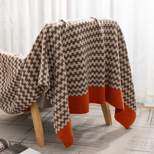 faunen芳恩 FN-T9019多功能针织毯  130×170cm 商品图1