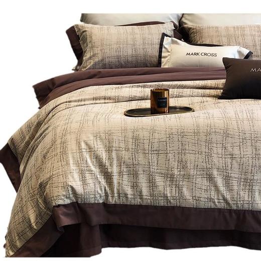 Mark Cross秋冬鎏金绒磨毛四件套加厚全棉纯棉被套轻奢风保暖床品 商品图4