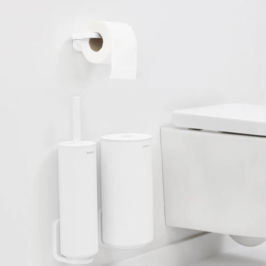 brabantia柏宾士MindSet卫生间管家置物纸巾架厕所马桶刷浴室套装 商品图2