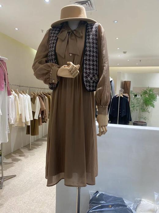 【直播专供款】2022年秋季小香马甲两件套连衣裙 149296591 商品图0