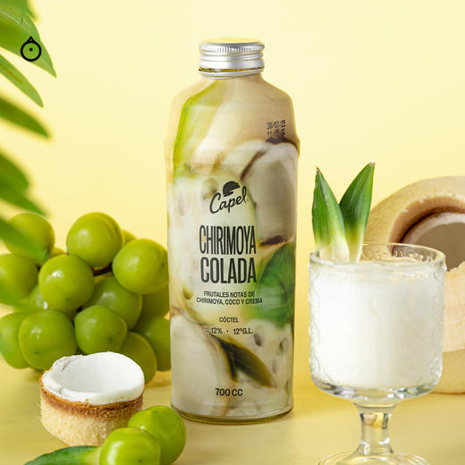企鹅市集|Capel 开佩尔 水果利口酒 芒果/柠檬/菠萝椰奶/释迦椰奶 纯饮调酒聚会必备 商品图8