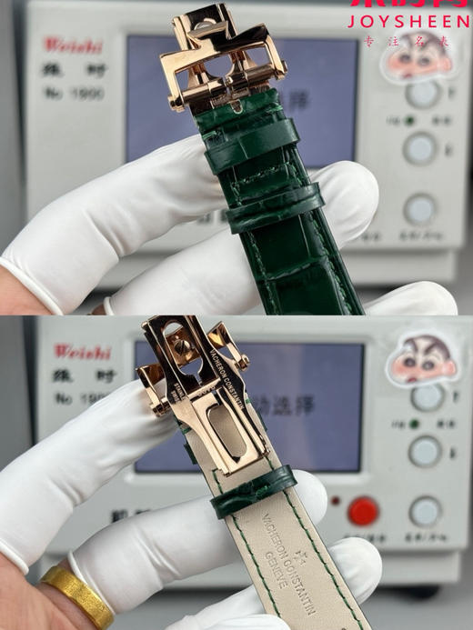 全新升级版 Vacheron constantin 经典之美品鉴江诗丹顿 GR传承系列4010U 逆跳日历款 男士腕表 4010U/000R-B329 商品图8