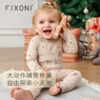 【云优选】FIXONI 丹麦婴儿小鹿圣诞印花套头包屁衣长裤连体衣包屁裙 商品缩略图1
