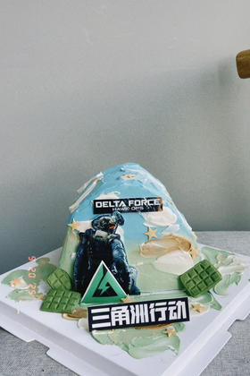 「男孩」三角洲 卡通糯米纸造型款