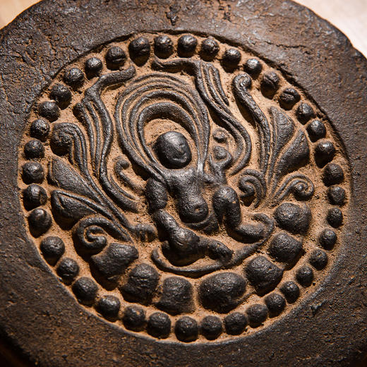 南北朝“化生童子”瓦当 商品图7