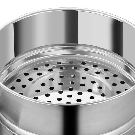 EFULLOT 伊弗勒 EFSS-S006星辰不锈钢汤蒸锅 26cm(含1个蒸屉) 商品图3