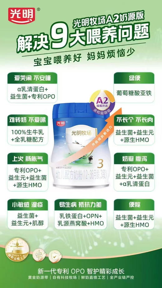 光明牧场800克一罐298元，特惠活动“买四送二”，共800克六罐1192元.
【折实价800克一罐198元】 商品图6