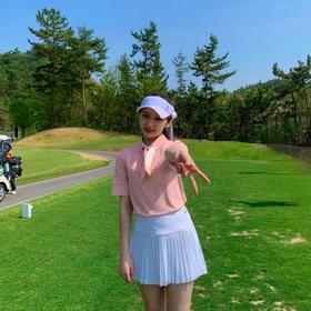 仙女家春夏新款丝巾女士中袖POLO衫来了！w222129-37