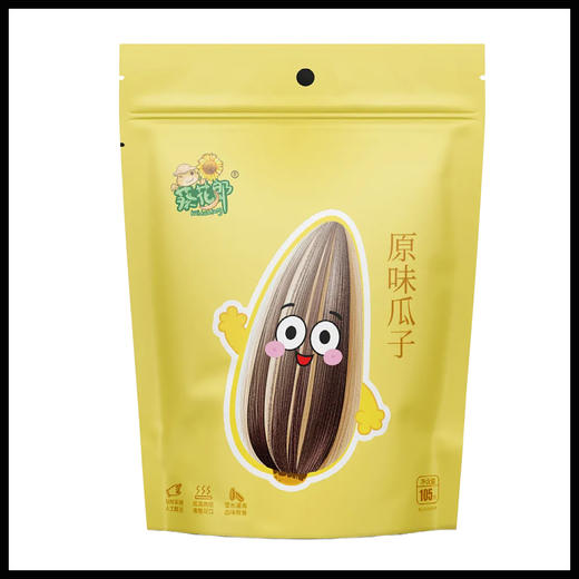 博州葵花郎原味瓜子105g*5袋 商品图0
