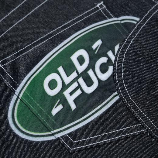 FTCC2026春季“OLD FUCK”赤耳原浆直筒牛仔裤 商品图5