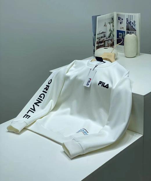 D121803秋冬新款时尚休闲男士加绒圆领卫衣针织套头衫 商品图9