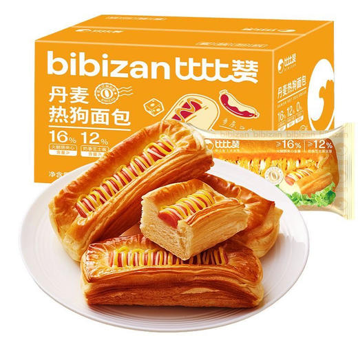 比比赞丹麦热狗面包 商品图0