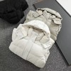 D121815九格长款连帽羽绒服轻盈保暖不厚重外套男女同款 商品缩略图2