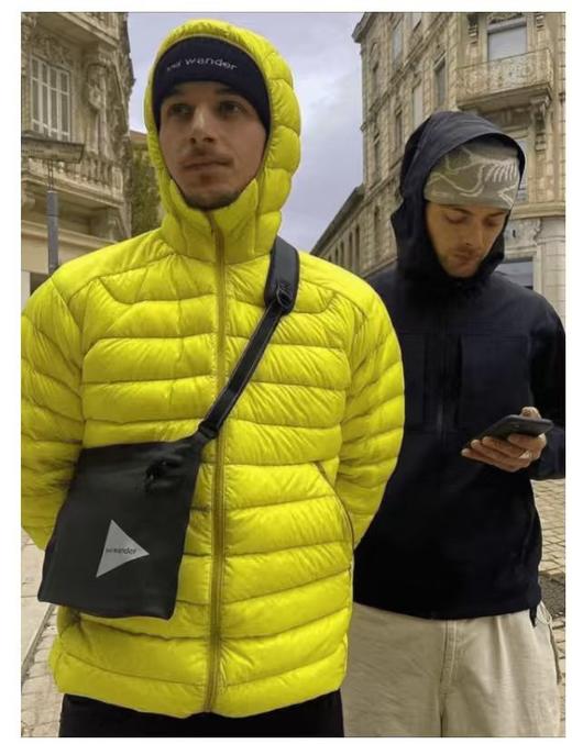 鸟家同款【NICESELF 轻量化连帽排骨P棉服】轻量排骨结构  男女同款da牌代工厂  户外级别  冬季防水保暖  PLantcoft·p棉蓄热锁温 商品图0