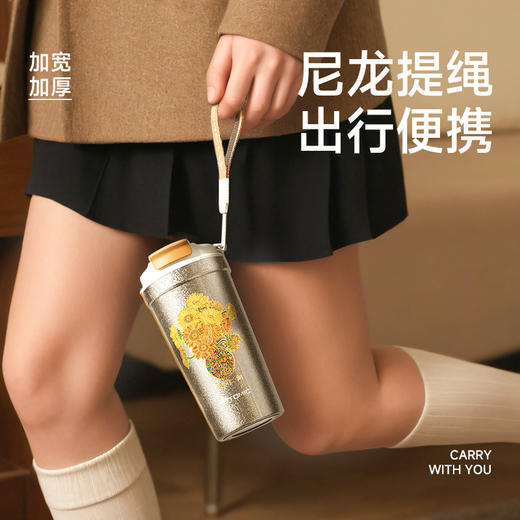 特美刻（TOMIC）纯钛保温杯办公咖啡杯朱炳仁铜联名 商品图3