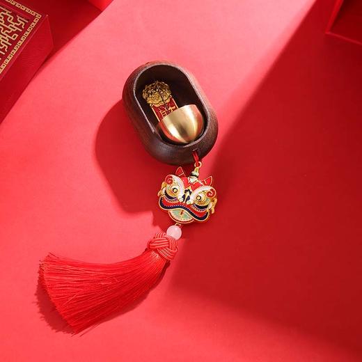 灵机生活馆2026马年狮狮如意风铃门挂饰家居 商品图1