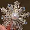 雪花胸针 te极光淡水无核珍珠 超级美 商品缩略图0