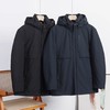 D121821三合一轻商务男士冬季连帽90%白鹅绒中长款羽绒服外套 商品缩略图0