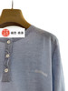 女款纽扣装饰薄羊绒针织衫la017 商品缩略图2