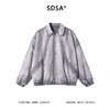 SDSA男士秋冬新款痞帅男装潮牌扎染纽扣翻领夹克外套百搭时尚上衣 商品缩略图0