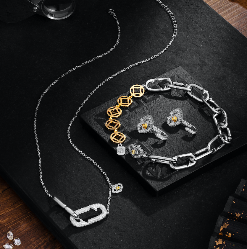 【祈愿定制吉品】赵公明财爷如意金钩饰套装