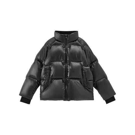 英氏儿童羽绒服鹅绒男款男童保暖防寒外套户外男宝宝纯色百搭炫酷 商品图4