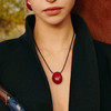【新品上新】Mordern Art 现代艺术时期 | 星月圆形红色项链 商品缩略图2