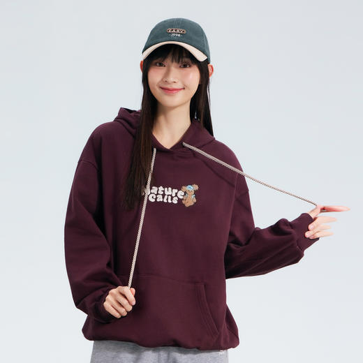 笛莎Deesha青少年女童卫衣2026春季女童春季连帽宽松卫衣 商品图1