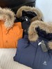D121802加厚户外工装派克羽绒服中长款情侣款大毛领羽绒服 商品缩略图12